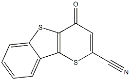 4-Oxo-4H-thiopyrano[3,2-b][1]benzothiophene-2-carbonitrile Structure