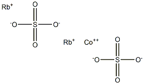 Rubidium cobalt(II) sulfate Structure