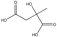 dl-Citramalic acid 구조식 이미지