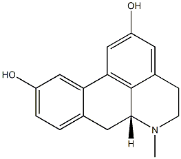 (6aR)-5,6,6a,7-Tetrahydro-6-methyl-4H-dibenzo[de,g]quinoline-2,10-diol Structure