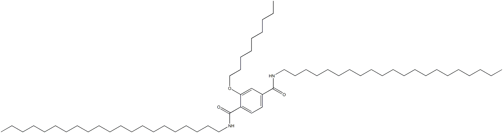 2-(Nonyloxy)-N,N'-dihenicosylterephthalamide 구조식 이미지