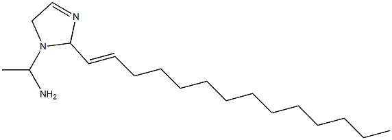 1-(1-Aminoethyl)-2-(1-tetradecenyl)-3-imidazoline Structure