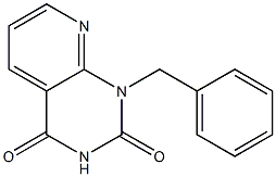 1-Benzylpyrido[2,3-d]pyrimidine-2,4(1H,3H)-dione 구조식 이미지