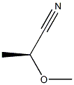 [S,(-)]-2-Methoxypropiononitrile Structure