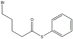 5-Bromo(thiovaleric acid)S-phenyl ester Structure