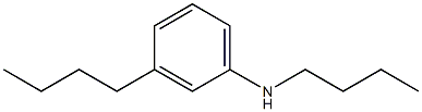 N,3-Dibutylaniline 구조식 이미지