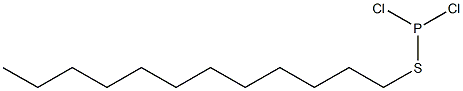 Dichloro(dodecylthio)phosphine 구조식 이미지