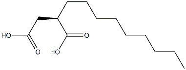 [R,(+)]-Nonylsuccinic acid Structure