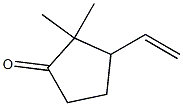 2,2-Dimethyl-3-vinylcyclopentanone 구조식 이미지