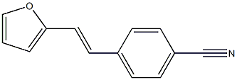 2-(4-Cyanostyryl)furan Structure