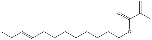 Methacrylic acid (9-dodecenyl) ester 구조식 이미지