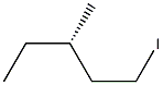 [S,(+)]-1-Iodo-3-methylpentane 구조식 이미지