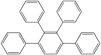 1,2,3,4-Tetraphenylbenzene Structure