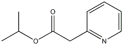 (2-Pyridinyl)acetic acid isopropyl ester Structure