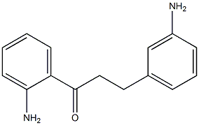 1-(2-Aminophenyl)-3-(3-aminophenyl)-1-propanone Structure