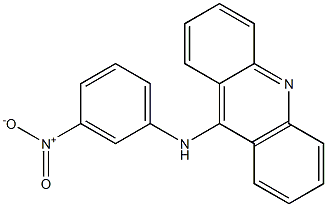 N-(3-Nitrophenyl)-9-acridinamine 구조식 이미지