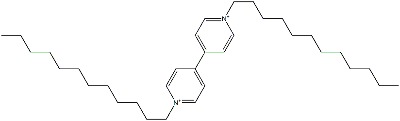 N,N'-Didodecyl-4,4'-bipyridinium 구조식 이미지