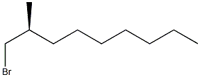 [S,(+)]-1-Bromo-2-methylnonane Structure