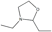 2-Ethyl-3-ethyloxazolidine 구조식 이미지