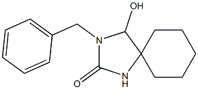 3-Benzyl-4-hydroxy-2-oxo-1,3-diazaspiro[4.5]decane Structure