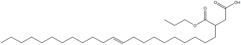 3-(10-Docosenyl)succinic acid 1-hydrogen 4-propyl ester Structure