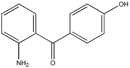 2-Amino-4'-hydroxybenzophenone Structure