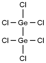 Hexachlorodigermane Structure