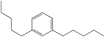 1,3-Dipentylbenzene Structure