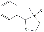 2-Phenyl-3-methyloxazolidine 3-oxide 구조식 이미지