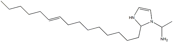 1-(1-Aminoethyl)-2-(9-pentadecenyl)-4-imidazoline Structure