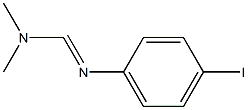 N,N-Dimethyl-N'-(4-iodophenyl)formamidine 구조식 이미지