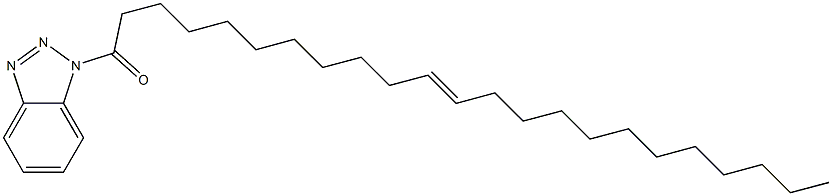 1-(1-Oxo-11-tricosenyl)-1H-benzotriazole 구조식 이미지