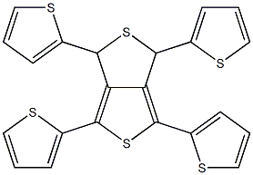 1,3,4,6-Tetra(2-thienyl)-1H,3H-thieno[3,4-c]thiophene Structure