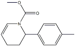 2-(p-Tolyl)-1,2,3,4-tetrahydropyridine-1-carboxylic acid methyl ester Structure