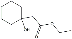Ethyl 1-hydroxycyclohexaneacetate Structure