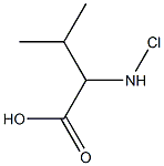 2-Chloroamino-3-methylbutyric acid Structure
