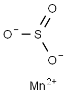 Sulfurous acid manganese(II) salt Structure