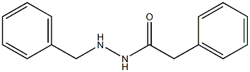 Phenylacetic acid 2-benzyl hydrazide 구조식 이미지