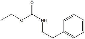 Ethyl phenethylcarbamate Structure