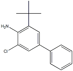 5-tert-Butyl-3-chlorobiphenyl-4-amine Structure