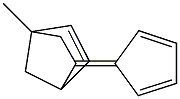 5-(2,4-Cyclopentadien-1-ylidene)methylbicyclo[2.2.1]hept-2-ene Structure