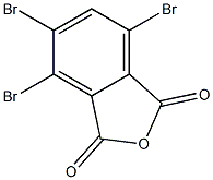 3,4,6-Tribromophthalic anhydride Structure