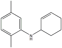 2,5-Dimethyl-N-(2-cyclohexenyl)aniline Structure