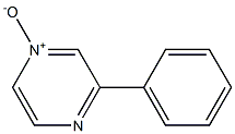 3-Phenylpyrazine 1-oxide 구조식 이미지