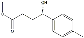 (S)-4-Hydroxy-4-(p-tolyl)butyric acid methyl ester Structure