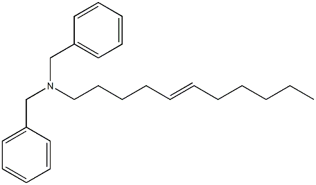 (5-Undecenyl)dibenzylamine 구조식 이미지