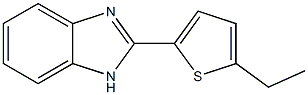 2-(5-Ethylthiophen-2-yl)-1H-benzimidazole Structure