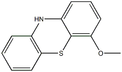 4-Methoxy-10H-phenothiazine 구조식 이미지