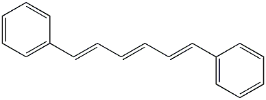 (3E)-1,6-Diphenyl-1,3,5-hexatriene 구조식 이미지