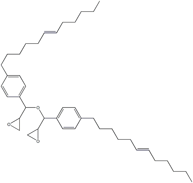 4-(6-Dodecenyl)phenylglycidyl ether 구조식 이미지